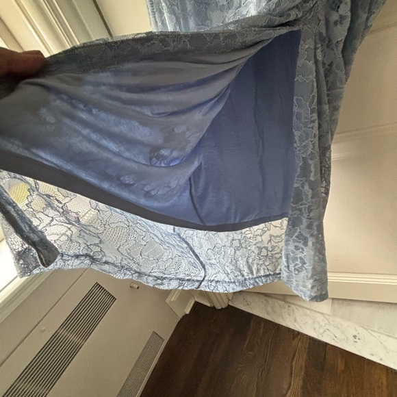 Anthropologie Blue Lace Dress - Picture 5 of 11